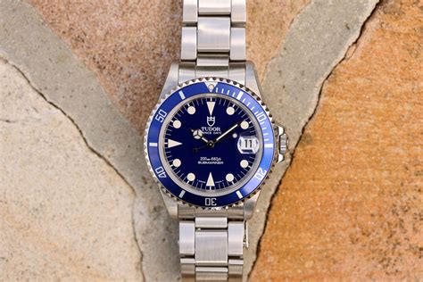 tudor submariner blue wrist|tudor submariner 36mm.